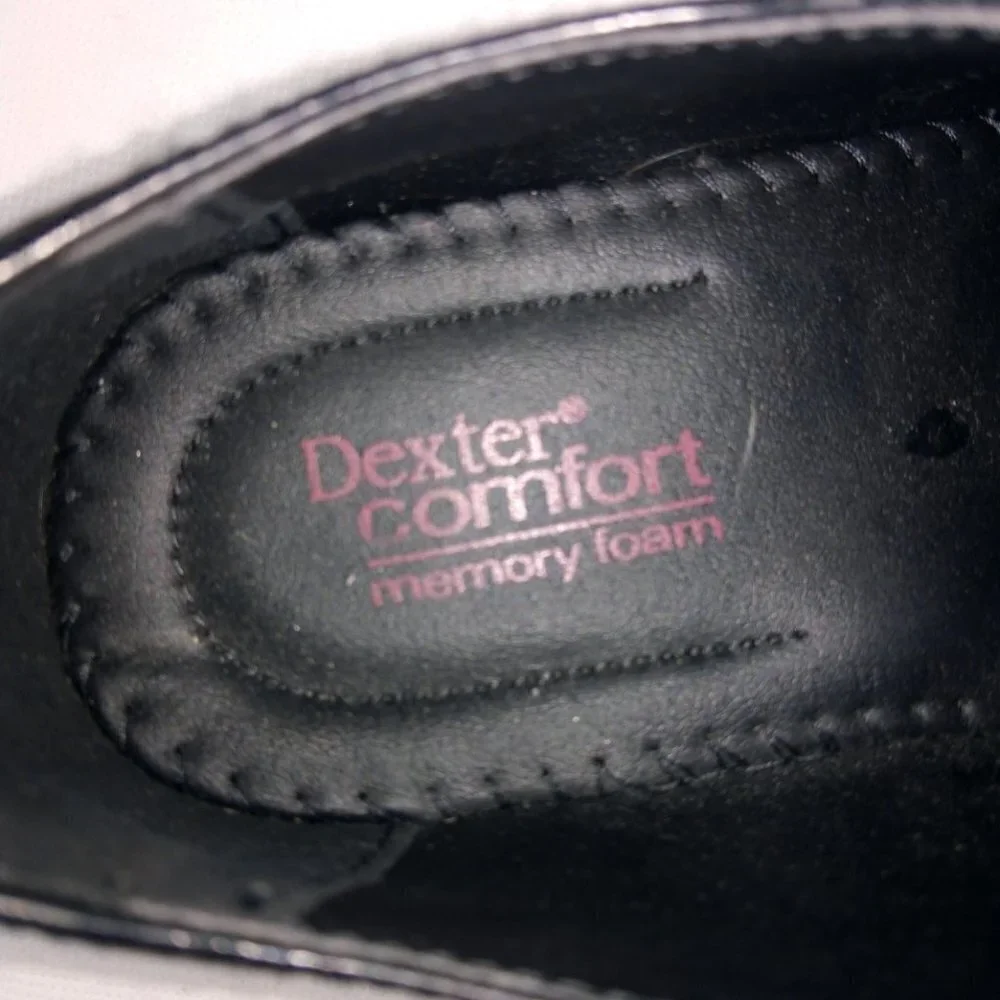 Dexter Comfort Memory Foam Men's Black Dress Shoes
